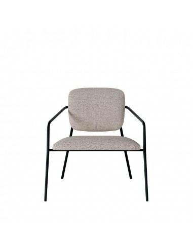 Poltrona VALETA de design retro, estofada Lemur...