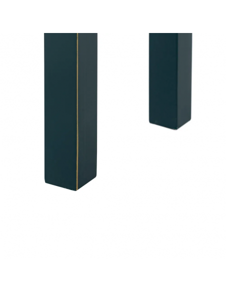 Consola de design HANZO Oriental 85 x 26, azul e 6 gavetas.