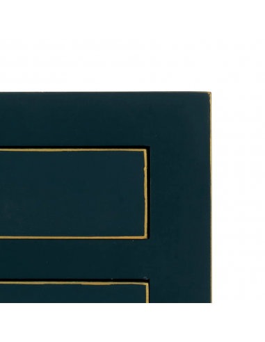 Consola de diseño Oriental HANZO 85 x 26, azul...