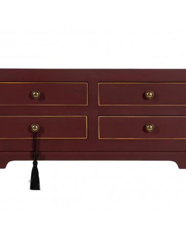 Consola de diseño Oriental HANZO 63 x 26, teja...