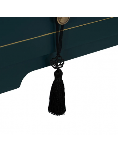 Consola de diseño Oriental HANZO 63 x 26, azul...