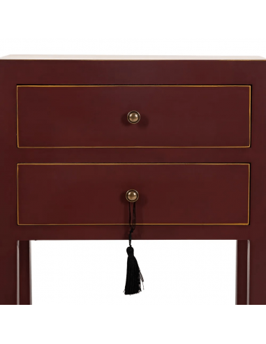 Mesa de cabeceira HANZO design oriental 45 x...