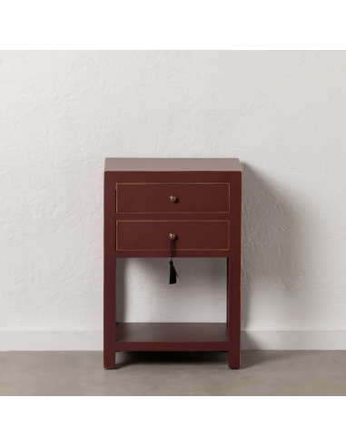 Mesa de cabeceira HANZO design oriental 45 x...