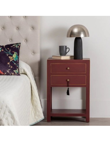 Mesa de cabeceira HANZO design oriental 45 x...