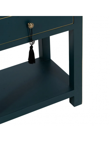 Mesita de diseño Oriental HANZO 45 x 30, azul,...