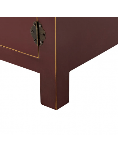 Mesa de cabeceira design oriental MING 50 x 40,...