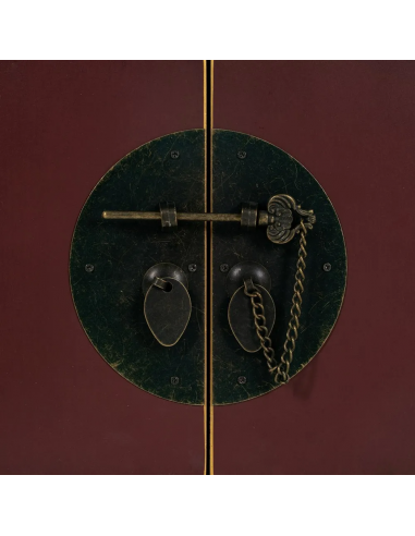 Mesa de cabeceira design oriental MING 50 x 40,...