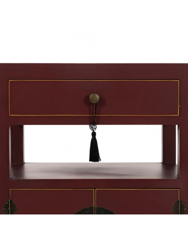 Mesa de cabeceira design oriental MING 50 x 40,...