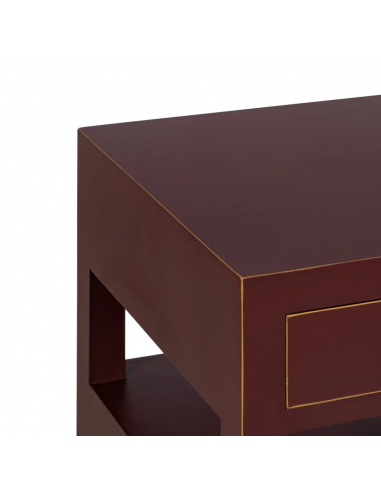 Mesita de noche diseño Oriental MING 50 x 40,...