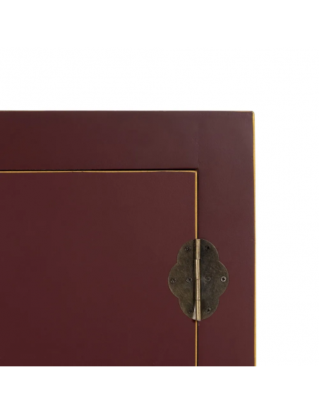 Armario Oriental MING 100 x 160, teja, 1 puerta y 2 cajones.