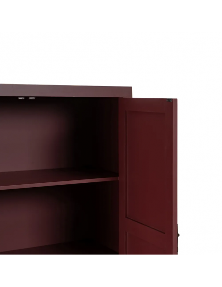 Armario Oriental MING 100 x 160, teja, 1 puerta y 2 cajones.