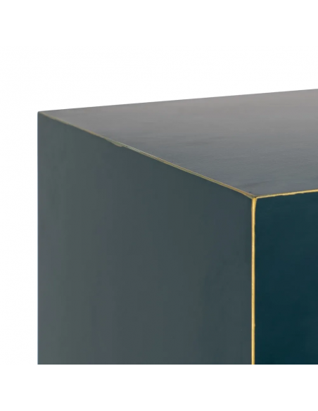 Armario Oriental MING 100 x 160, azul, 1 puerta y 2 cajones.