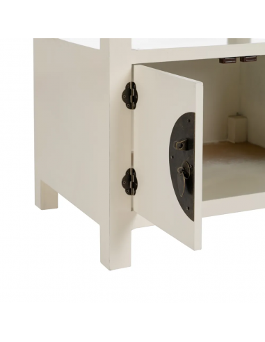 Mesita de noche diseño Oriental MING 50 x 40,...