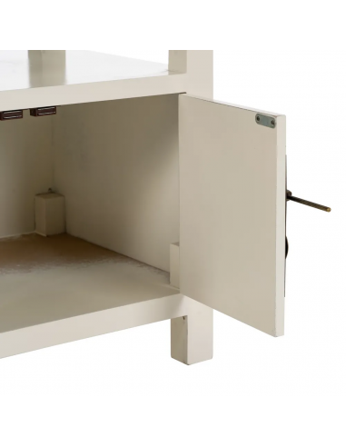 Mesita de noche diseño Oriental MING 50 x 40,...