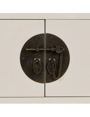 Mesa de cabeceira design oriental MING 50 x 40,...