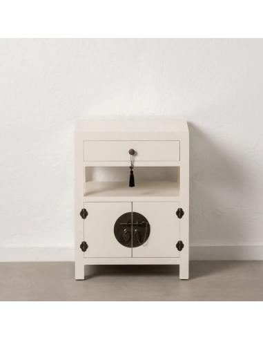 Mesa de cabeceira design oriental MING 50 x 40,...