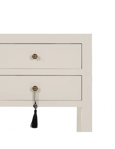 Mesa de cabeceira HANZO design oriental 45 x...