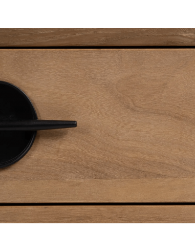 Aparador Japandi AIKO, 9 cajones, madera y...