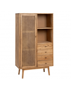 Armario Mediterráneo ONA 90 x 38 en madera de mindi