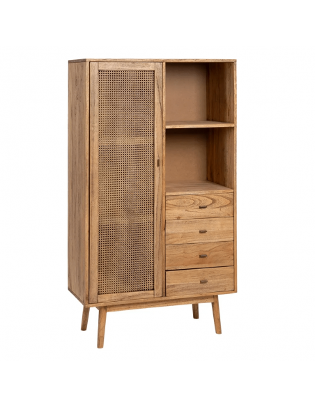 Armario Mediterráneo ONA 90 x 38 en madera de mindi