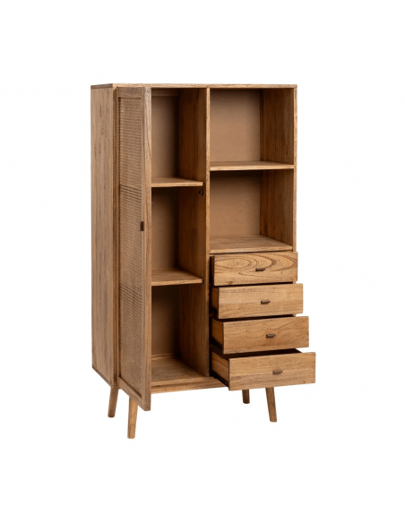 Armario Mediterráneo ONA 90 x 38 en madera de mindi