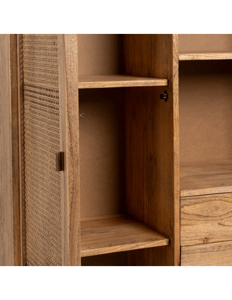 Armario Mediterráneo ONA 90 x 38 en madera de mindi