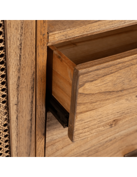 Armario Mediterráneo ONA 90 x 38 en madera de mindi