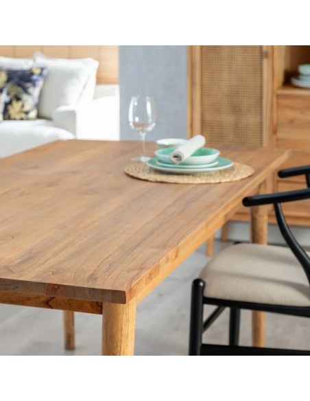 Mesa Mediterránea ONA 180 x 90 de Madera de Mindi