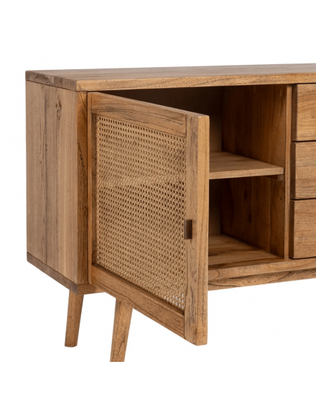 Aparador Mediterrâneo ONA 120 x 40, madeira mindi.