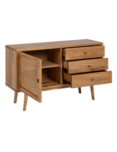 Aparador Mediterrâneo ONA 120 x 40, madeira mindi.