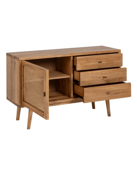 Aparador Mediterrâneo ONA 120 x 40, madeira mindi.