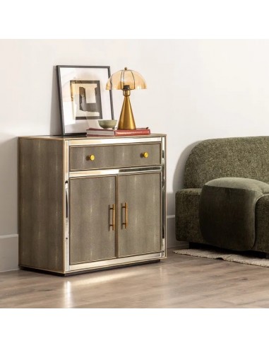 Cómoda Shabby Chic CHLOE 81 x 41, cristal...