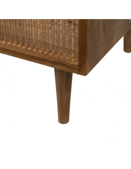 Mesa de cabeceira Mailen 50 x 40 em madeira de mangueira