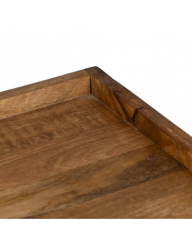 Mesa de cabeceira Mailen 50 x 40 em madeira de...