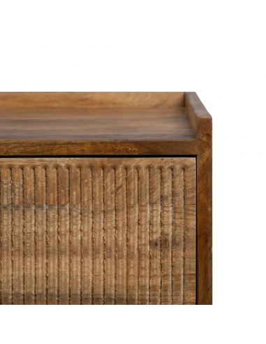 Mesa de cabeceira Mailen 50 x 40 em madeira de...
