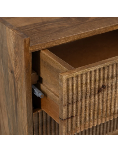 Mesita de noche Mailen 50 x 40 en madera de mango