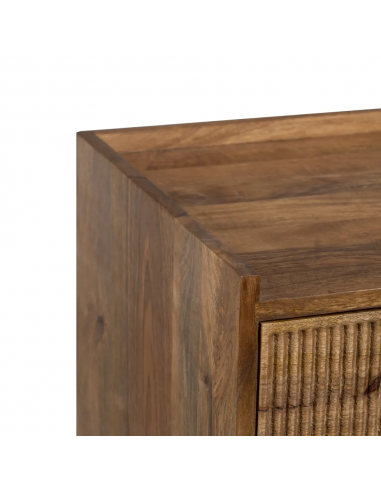 Mesa de cabeceira Mailen 50 x 40 em madeira de...