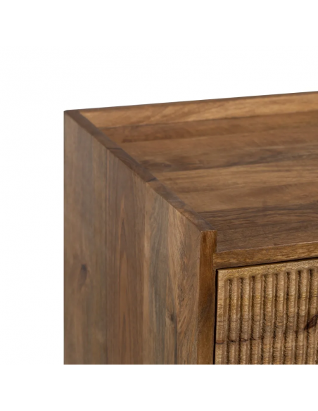 Mesita de noche Mailen 50 x 40 en madera de mango