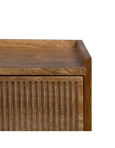 Mesa de cabeceira Mailen 45 x 30 em madeira de...