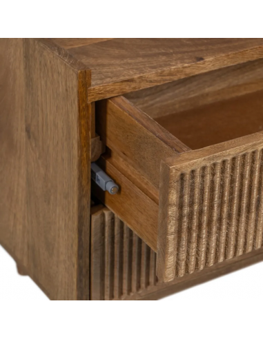 Mesita de noche Mailen 45 x 30 en madera de mango