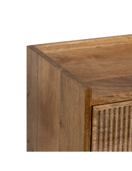 Mesa de cabeceira Mailen 45 x 30 em madeira de mangueira