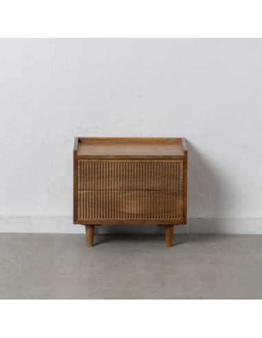Mesita de noche Mailen 45 x 30 en madera de mango