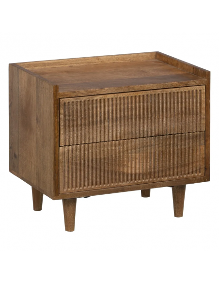 Mesita de noche Mailen 45 x 30 en madera de mango