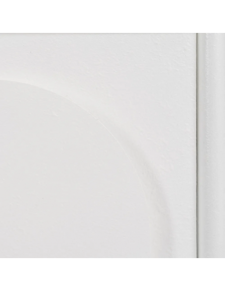 Aparador alto mediterrâneo Aiguablava 80 x 40 em MDF branco