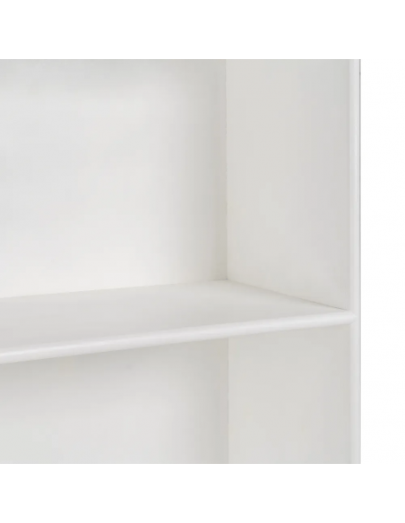 Aparador alto mediterrâneo Aiguablava 80 x 40 em MDF branco