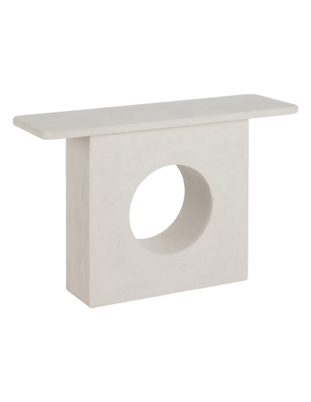 Console Aigua Mediterrâneo 120 x 40, MDF branco