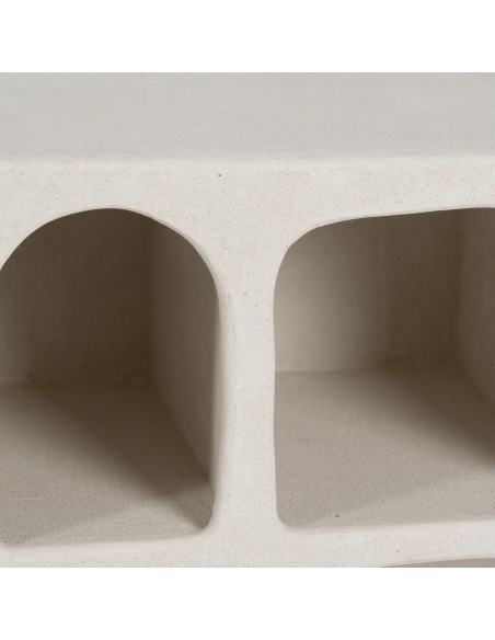 Aparador Mediterrâneo Aigua 120 x 38, MDF branco