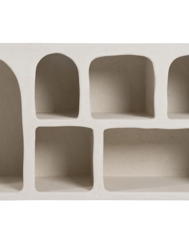 Aparador Mediterrâneo Aigua 120 x 38, MDF branco