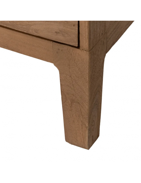 Aparador de lineas rectas SAM 193 x 48 en madera de mango natural