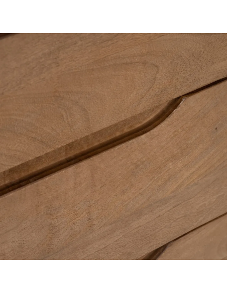 Aparador de lineas rectas SAM 193 x 48 en madera de mango natural